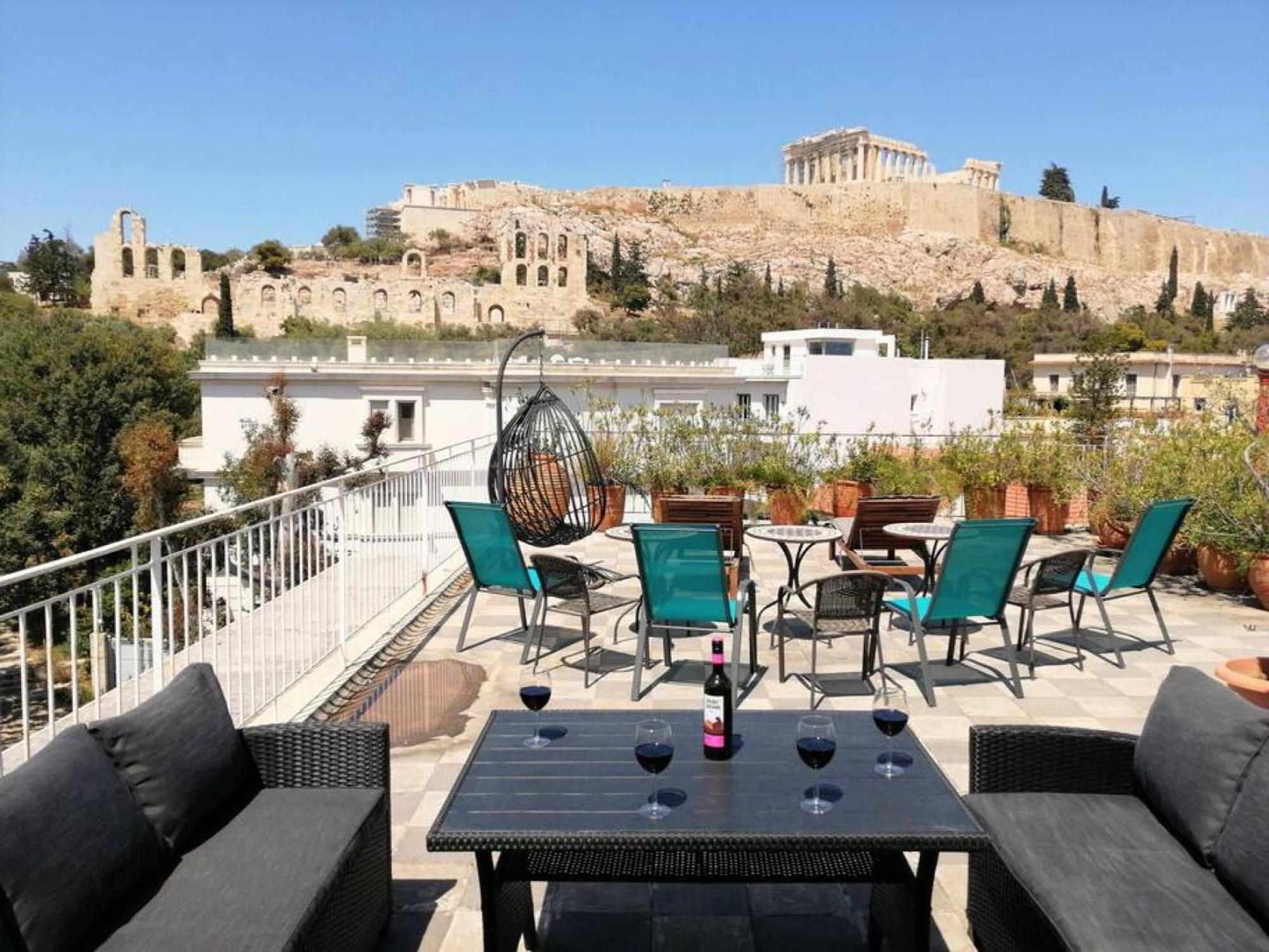 Stunning Acropolis View Apartment Atene Esterno foto