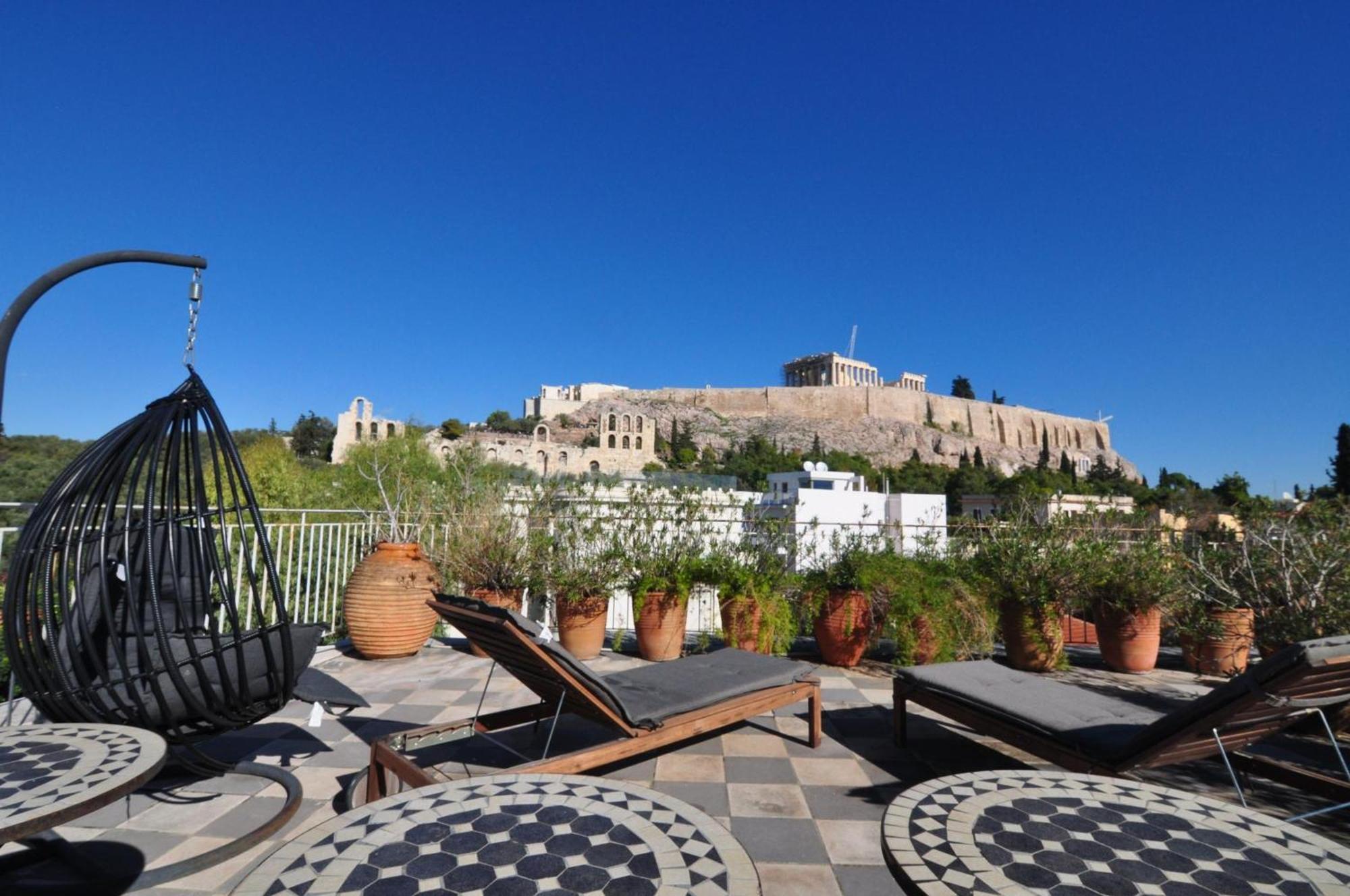Stunning Acropolis View Apartment Atene Esterno foto