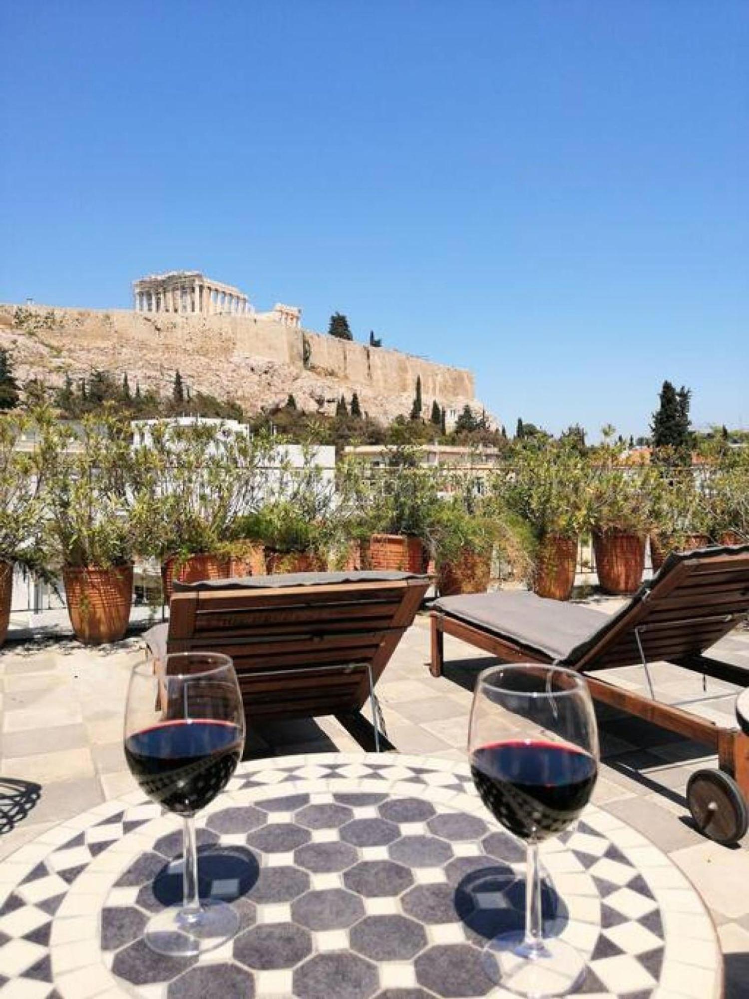 Stunning Acropolis View Apartment Atene Esterno foto